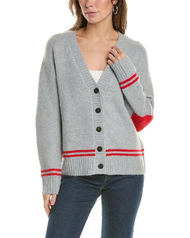 Bobeau Heart Cardigan