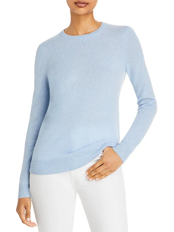 Womens Cashmere Crewneck Sweater