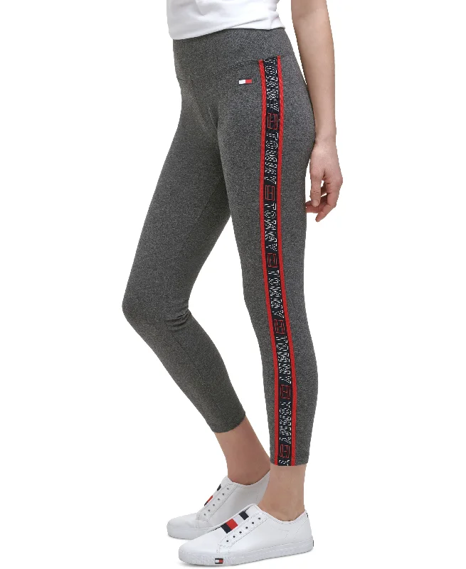 Logo-Trim 7/8 Length Leggings