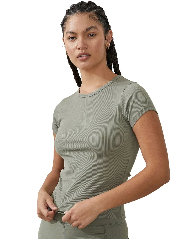 Women's Active Rib Gym T-shirt