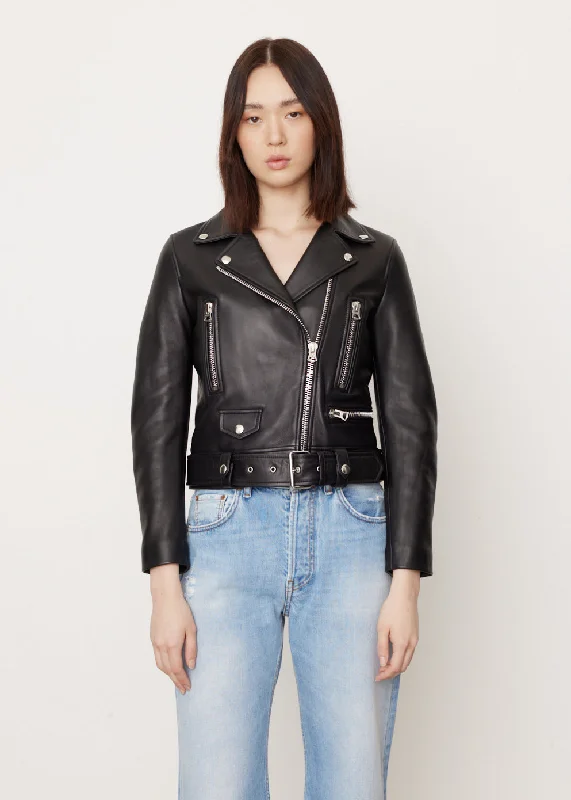 Leather Biker Jacket