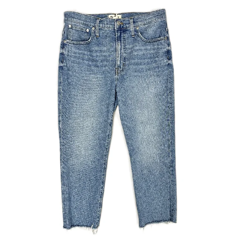 Jeans Boyfriend By Madewell In Blue Denim, Size: 10