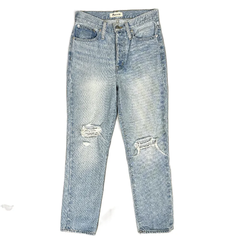 Jeans Boyfriend By Madewell In Blue Denim, Size: 2