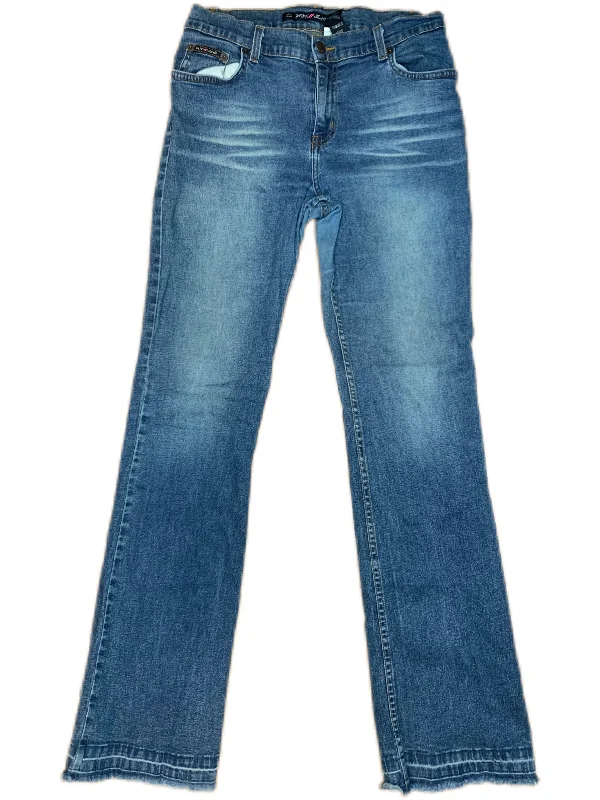 Jeans Flared By Dkny In Denim, Size: 7