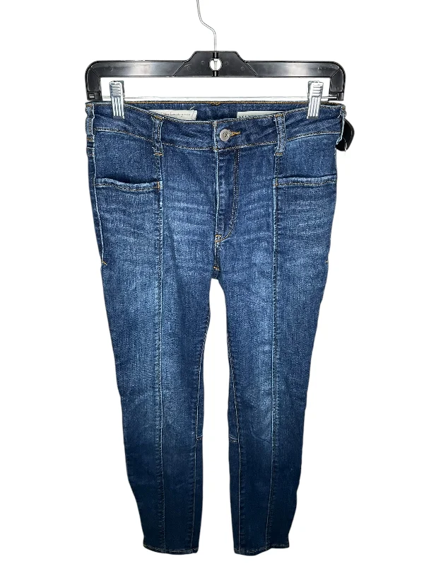 Jeans Skinny By Pilcro In Blue, Size: 4