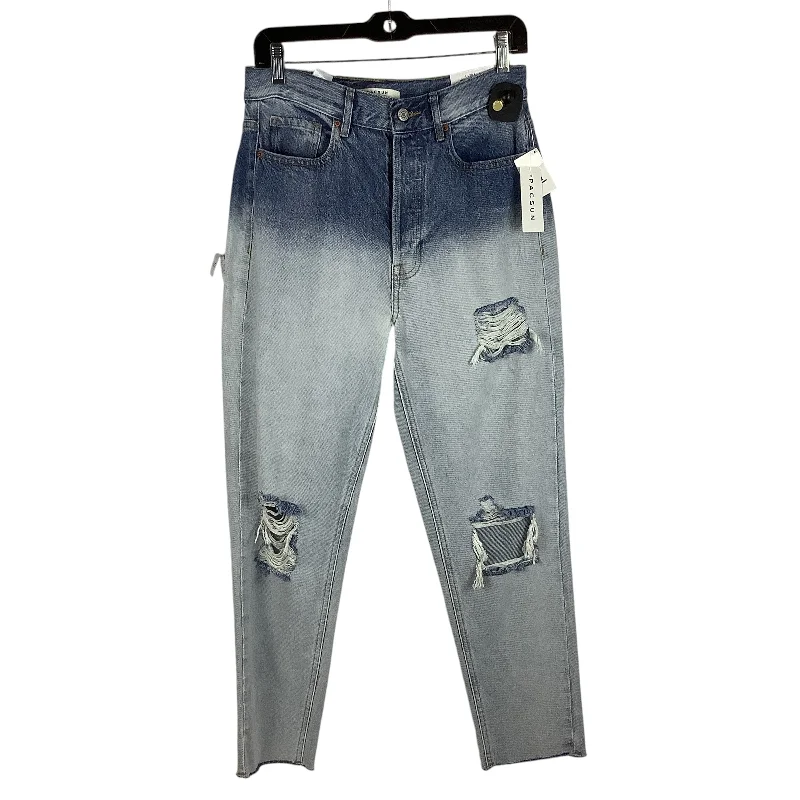 Jeans Straight By Pacsun In Blue Denim, Size: 4 (27)