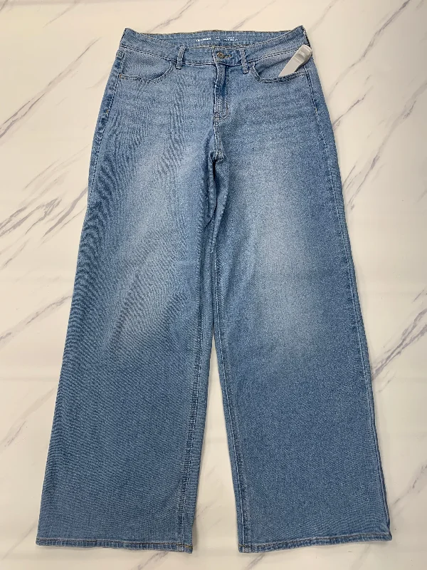 Jeans Wide Leg By Old Navy In Blue, Size: 10p