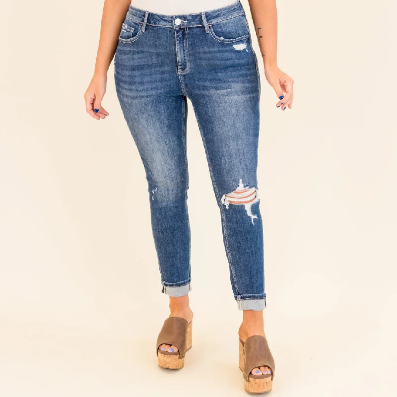 Jump Out Jeans, Dark Wash