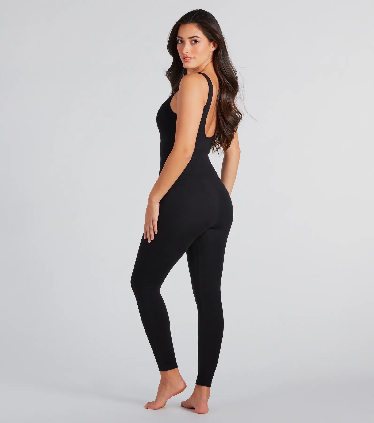 Comfy Muse Seamless Low Back Jumpsuit