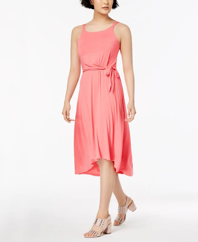 Maison Jules High Low Fit Flare Dress