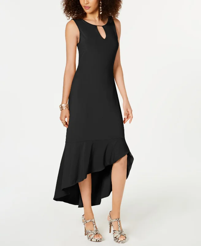 Thalia Sodi Flounce Hem Maxi Dress