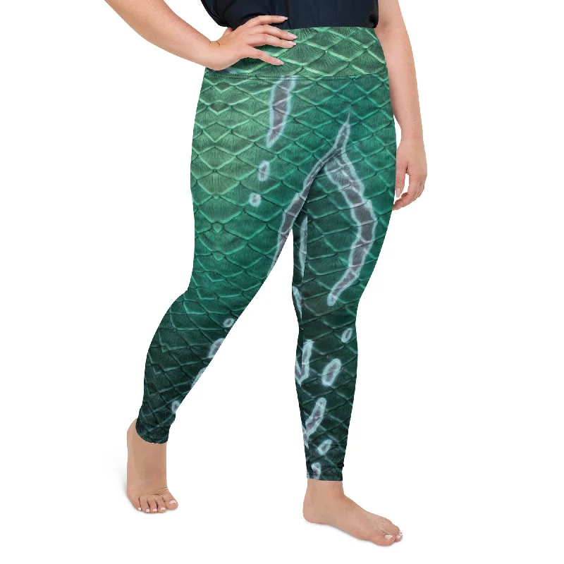 The Dark Sea Plus Size Leggings