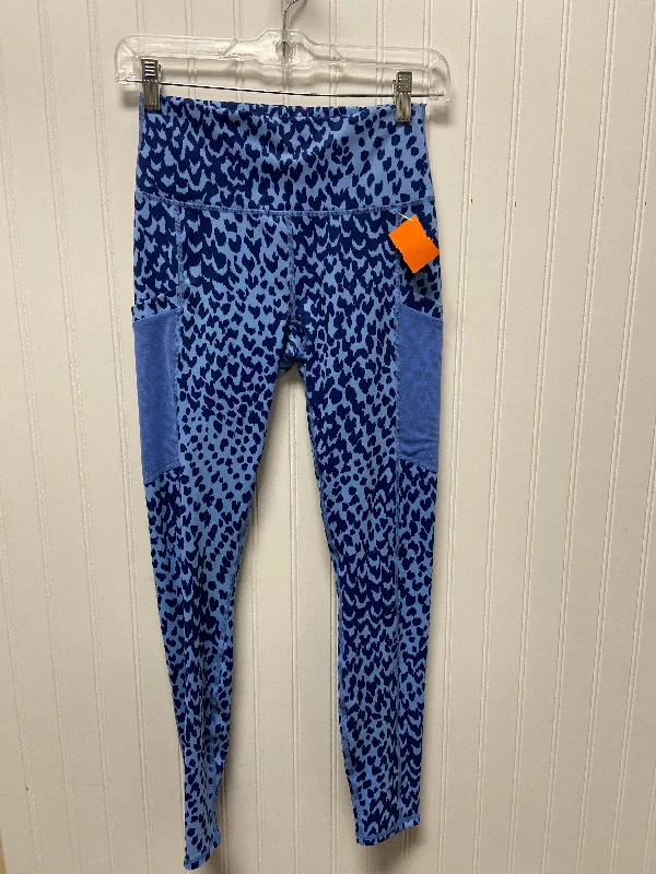 Athletic Leggings By Fabletics In Blue, Size: Xs