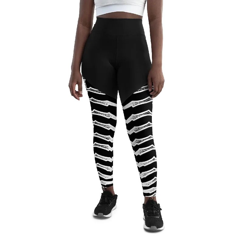 Dead Men Tell No Tails Sports Leggings