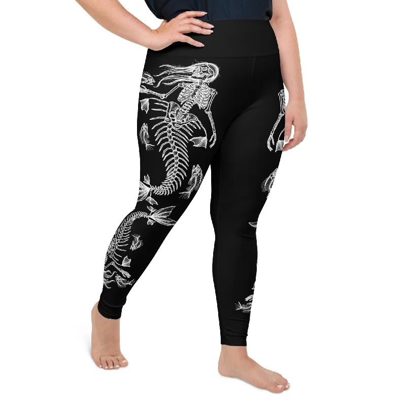 Deadly Depths Plus Size Leggings