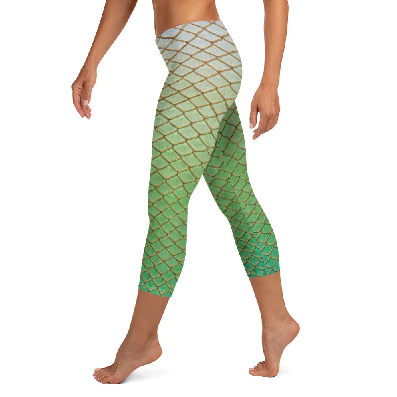 The Luna Moth Capri Leggings