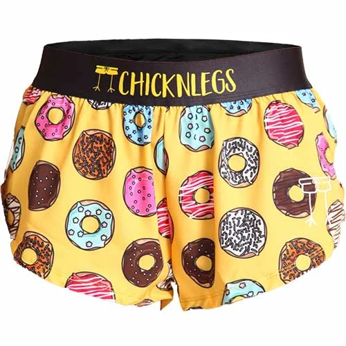 Women's Salty Donuts 1.5" Split Shorts