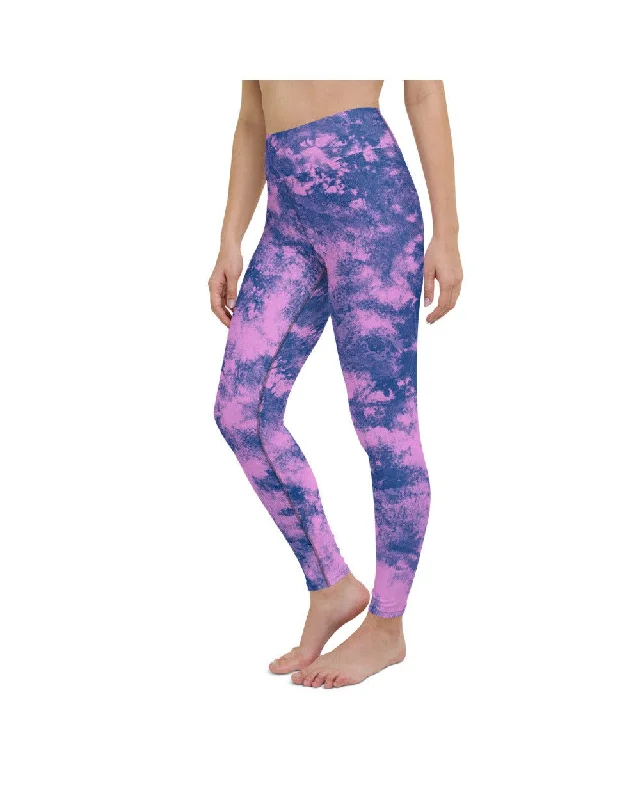 Navy Glaze Yoga Pants