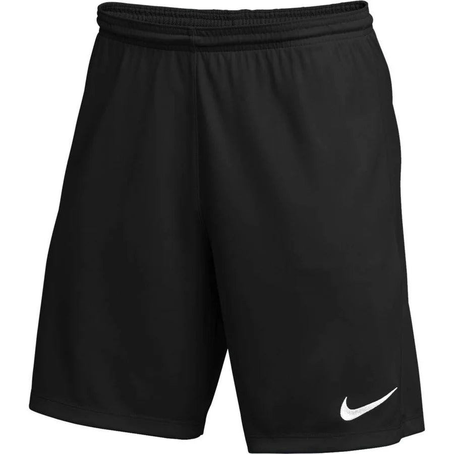 NIKE WOMEN'S PARK III SHORT-BLACK/WHITE