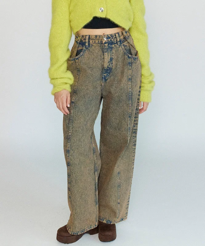 [PRE-ORDER] 2WAY WAIST DENIM PANTS