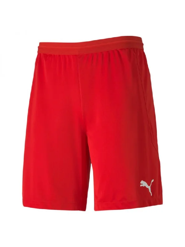 PUMA TEAMFINAL 21 KNIT SHORTS-RED