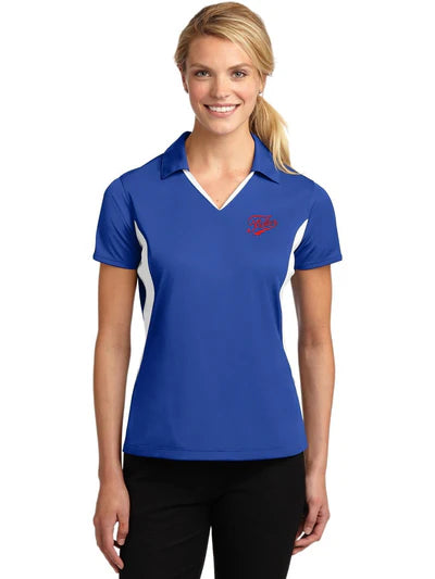 Sport-Tek Ladies Side Blocked Micropique Sport-Wick Polo