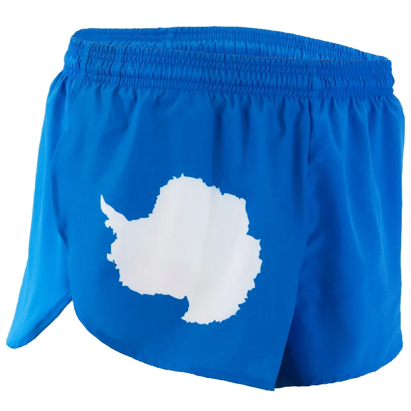 Women's 1" Elite Split Flag Shorts - Antarctica