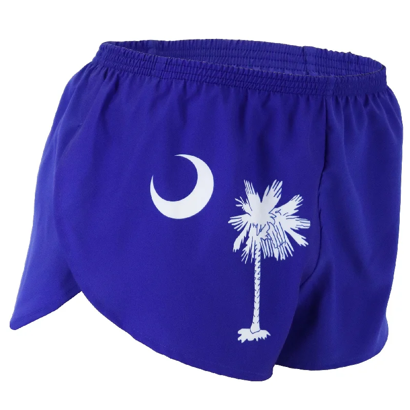 Women's 1" Elite Split Flag Shorts - South Carolina