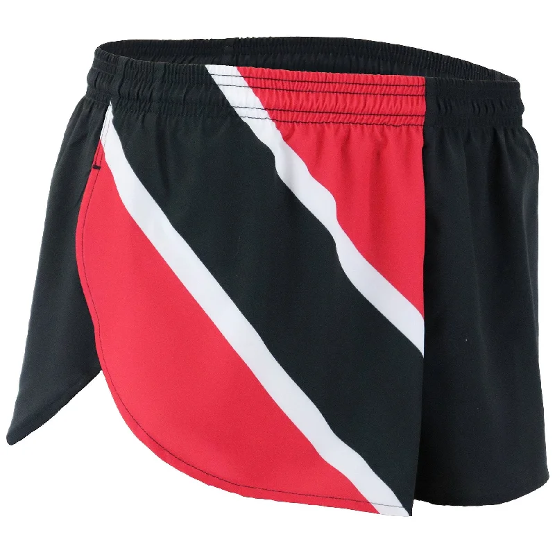 Women's 1" Elite Split Flag Shorts - Trinidad & Tobago