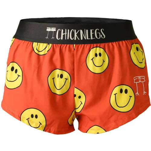 Women's Smiley 1.5" Split Shorts