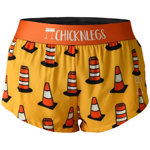 Women's Traffic Cones 1.5" Split Shorts